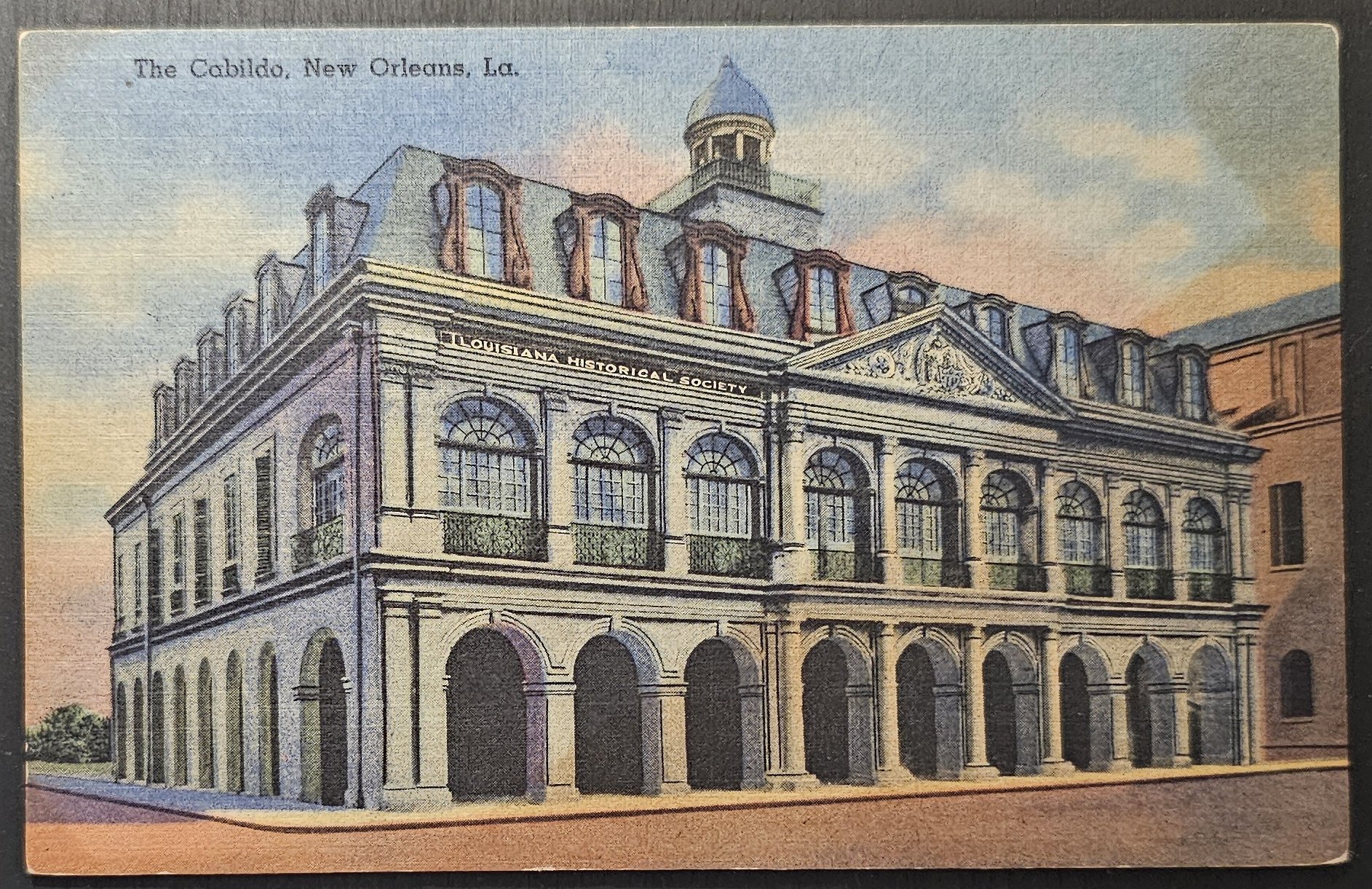 (image for) postcard USA - LA - Louisiana #0008